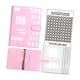 thumbnail image 4 of Carpeta De Desafío De Ahorro De 100 Sobres, Planificador De Presupuesto Reutilizable Para Ni?as Y Ni?os, Color Rosa, 4 of 5