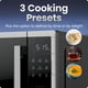 thumbnail image 3 of Microondas de encimera Chefman 1000W 31L Acero inoxidable, 3 of 8