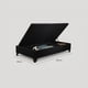 thumbnail image 4 of Base baul 1 plaza apertura horizontal 90x190 negro, 4 of 4