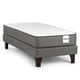 thumbnail image 1 of Base De cama 1 Plaza + Colchón Semi Ortopedic Color Gris, 1 of 2