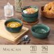thumbnail image 3 of Set de 4 tazones para cereal MALACASA verde 850 ml (16 cm), 3 of 9