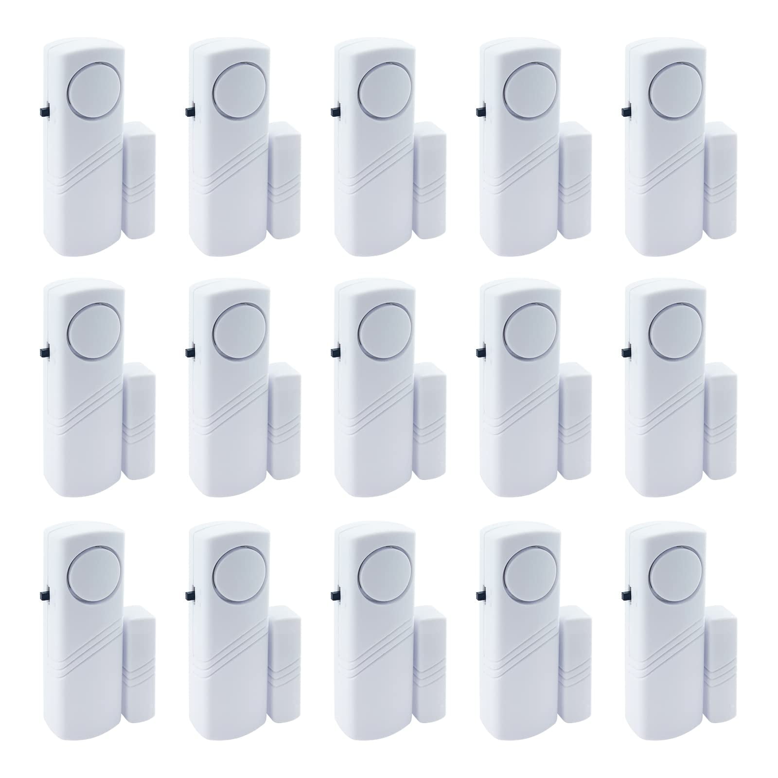 Alarma De Puerta Y Ventana Wimupath De 90 Db Para Seguridad Infantil, Paquete De 15 Unidades
