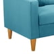 thumbnail image 3 of Sofa New Retro 3CG Felpa 04 Turquesa, 3 of 6