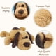 thumbnail image 3 of Juguete de peluche para perros WEIGEDU Floppy Beagle Labrador, 50 cm, marrón, 3 of 9