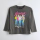 thumbnail image 1 of Polera Manga Larga Niña Saja Boys Kpop Demon Hunters Gris, 1 of 3