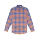 thumbnail image 4 of Camisa Izod Stratton de franela para hombre, manga larga, XL, marrón, 4 of 4