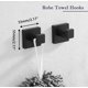 thumbnail image 5 of Set de accesorios de baño PAHSFS 10 piezas negro mate, 5 of 6