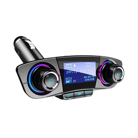 Disparo - Transmisor Fm Portátil Para Coche Música Mp3 Dual Usb 12-24V