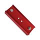 thumbnail image 2 of Placa De Montaje De Cola De Milano Con 4 Tornillos Soporte De Aleación De Aluminio Resistente De 4,25 Pulgadas Rojo, 2 of 5