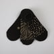 thumbnail image 2 of Calcetin 3X Pack Invisible Brillo Flores Mujer 50770-2, 2 of 2