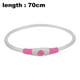 thumbnail image 2 of Collar luminoso para perro, 1 unidad, impermeable, mini, recargable por USB, de TPU, con brillo, de seguridad, básico, 2 of 5