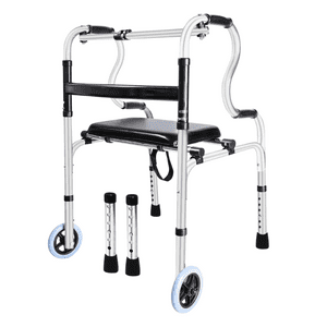 Telotenemos - Burrito Andador Ortopedico Caminar Plegable 2 Ruedas Asiento