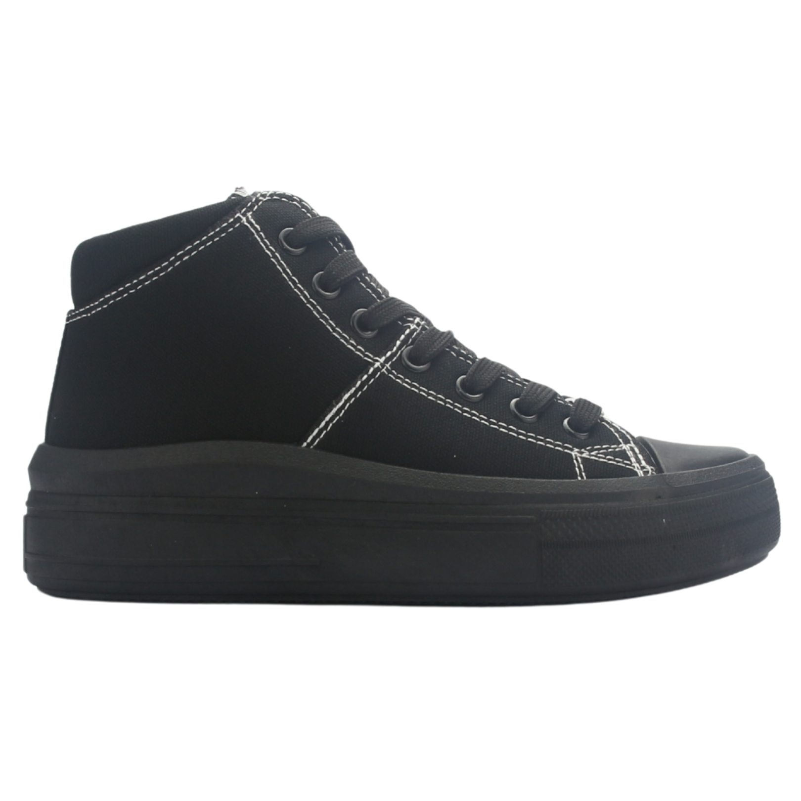 Zapatilla Chalada Mujer Clu-15 Negro Urbano