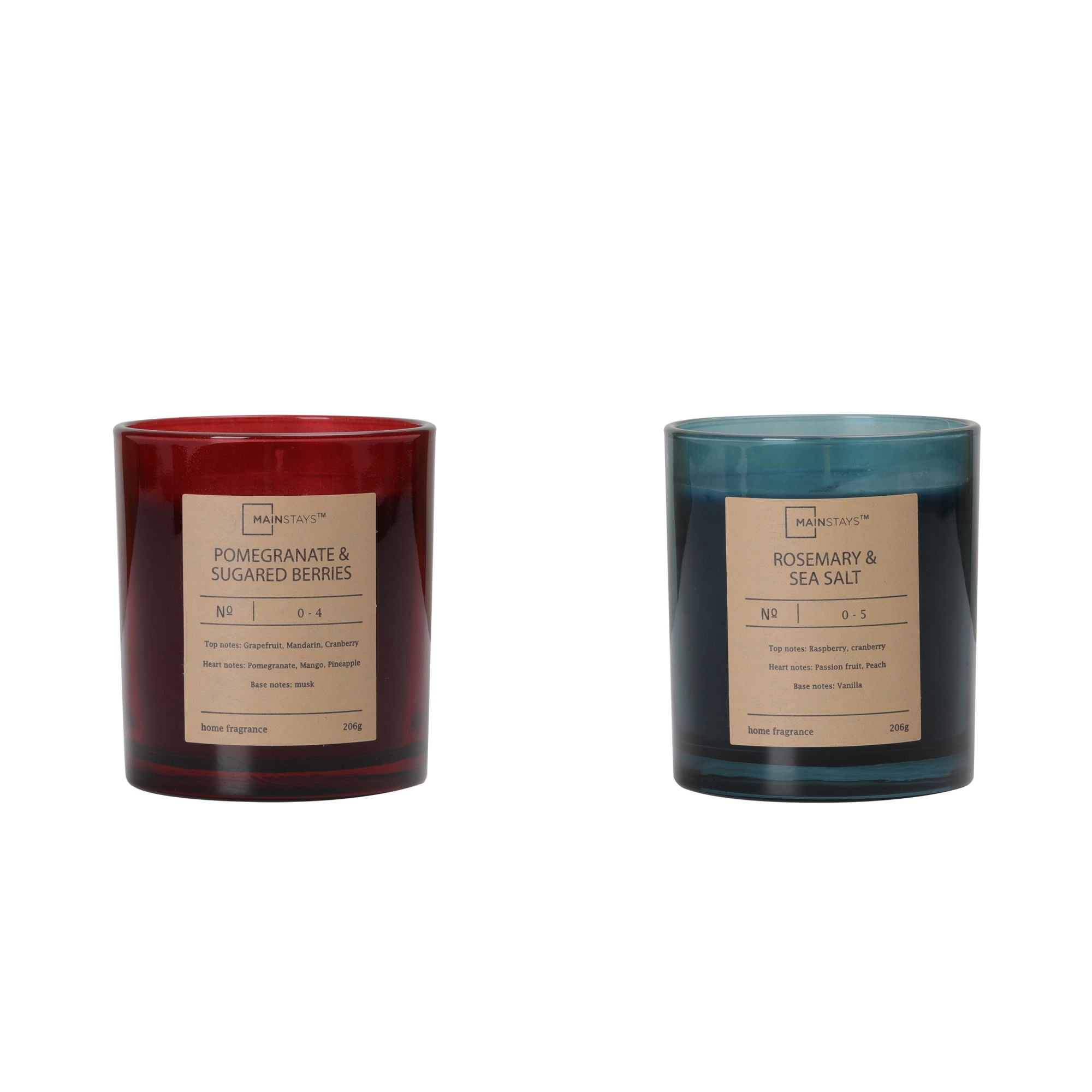 Mainstays - Velas Glossy 200G Aroma Surtido, 1 Un