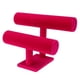 thumbnail image 1 of Soporte de Exhibición para Relojes Terciopelo Rosa Caliente, 1 of 3