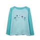thumbnail image 1 of Pijama Niña Manga Larga Franela Ovejas Aqua, 1 of 3