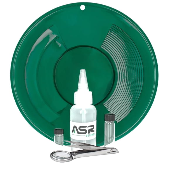 Kit Verde de 5 piezas con pan de oro de 25 cm ASR Outdoor