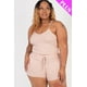 thumbnail image 1 of Conjunto de Top Corto de Canalé y Shorts de Talla Grande, 1 of 2
