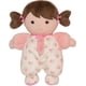 thumbnail image 1 of Muñeca de peluche para bebés Olivia, morena, con sonajero, 23 cm, 1 of 3