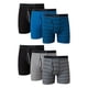 thumbnail image 1 of Calzoncillo bóxer Hanes Ultimate FreshIQ de algodón sin etiqueta para hombre, 1 of 5