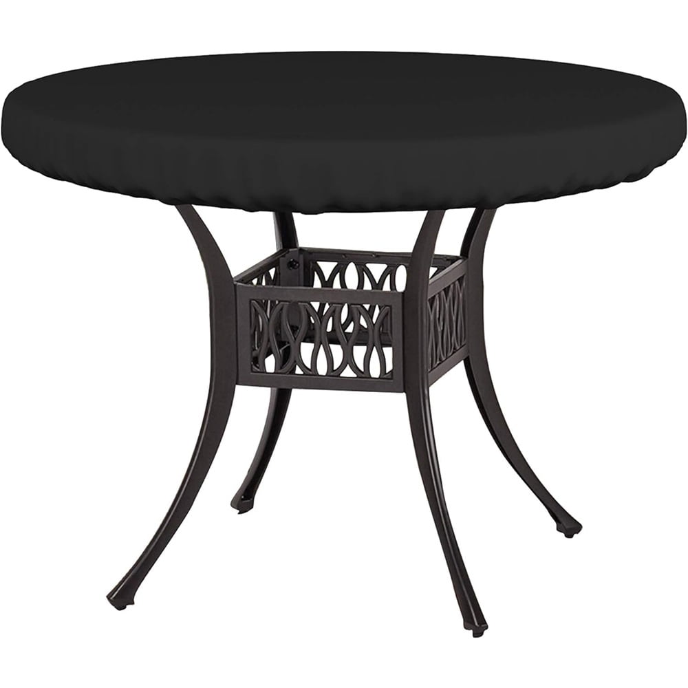 Xusx111 - Cubiertas Y Todo La Cubierta Superior De La Mesa Redonda, Uv Impermeable Y Resistente Al Clima Patio Cubierta De La Mesa, Cubierta De La Mesa Al Aire Libre Para Patio Muebles Al Aire Libre Y