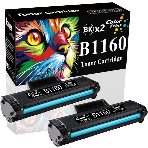 Tóner CP B1160 2 unidades negro compatible Dell YK1PM