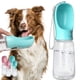 thumbnail image 1 of Botella de agua para perros Kalimdor, portátil, a prueba de fugas, 560 ml, azul, 1 of 7