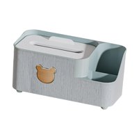 Bothyi - Caja De Pañuelos Caja De Almacenamiento De Escritorio Estuche Para Mesita De Noche Vestidor De Oficina Verde S