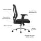 thumbnail image 4 of Silla de Escritorio Ergonómica Sendai Relan, 4 of 10