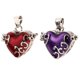 thumbnail image 3 of 2 Piezas Del Esmalte Del Corazón De La Cremación De Recuerdo De La Cremación De La Urna Colgante Colgante Collar, 3 of 4