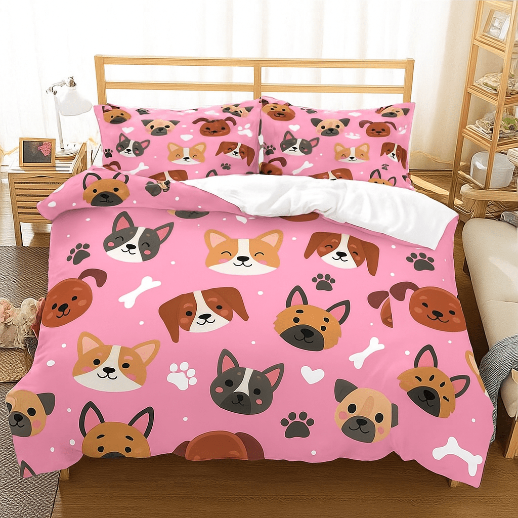 Sintec Chile - Sábanas Sweet Puppy 1.5 Plazas