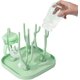thumbnail image 1 of Estantería de secado de botellas para bebés con bandeja base, estante de secado de botellas desmontable, soporte para árbol para botellas, tetinas, tazas, partes de bombas y accesorios, 1 of 6