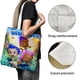 thumbnail image 3 of Bubble Guppies Bolso de tela con estampado de lienzo para mujer, bolsa de compras reutilizable y estética, con cremallera interior, regalo para mujer, 35 × 40 cm., 3 of 6