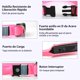 thumbnail image 3 of Collar para perro PcEoTllar L rosa iluminado y recargable, 3 of 7