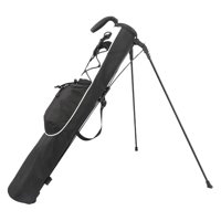 Ioensy - Soporte Para Bolsa De Golf Para Hombres Y Adultos, Bolsa De Transporte De Golf De Gran Capacidad Con Soporte, Color Negro
