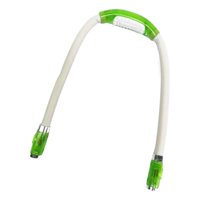 Ioensy - Luz De Lectura De Cuello Sobre El Cuello Lámpara De Lectura De Libros Con Pilas En La Cama Verde