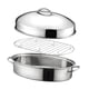 thumbnail image 3 of Vaporera Ovalada De 16 Pulgadas Para Pescado, Olla Multiusos Para Pasta, Asador, Patatas, Cereales, Huevos, 3 of 5