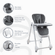 thumbnail image 3 of Silla De Comer Easyfeed Gris, 3 of 7