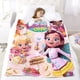 thumbnail image 5 of La Cafetería de Butterbean anti-pilling, suave, ligera, esponjosa y acogedora de lujo para hogar y cocina – Perfecta para niños y adultos,100X130cm, 5 of 6