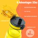 thumbnail image 4 of Botella de Agua Sahara Sailor 1 L Tritan con Marcador de Tiempo, 4 of 8