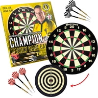 Harrows Darts - Juego Dardo Champion Brist 18Pul Tablero+6Dardos Papel Bifac
