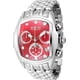 thumbnail image 1 of Reloj Invicta Lupah de acero inoxidable de 44,5 mm con esfera roja y movimiento de cuarzo, 1 of 1