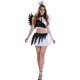 thumbnail image 1 of Disfraz Amscan Twisted Angel para mujer, talla L (10-12), blanco y negro, 1 of 2