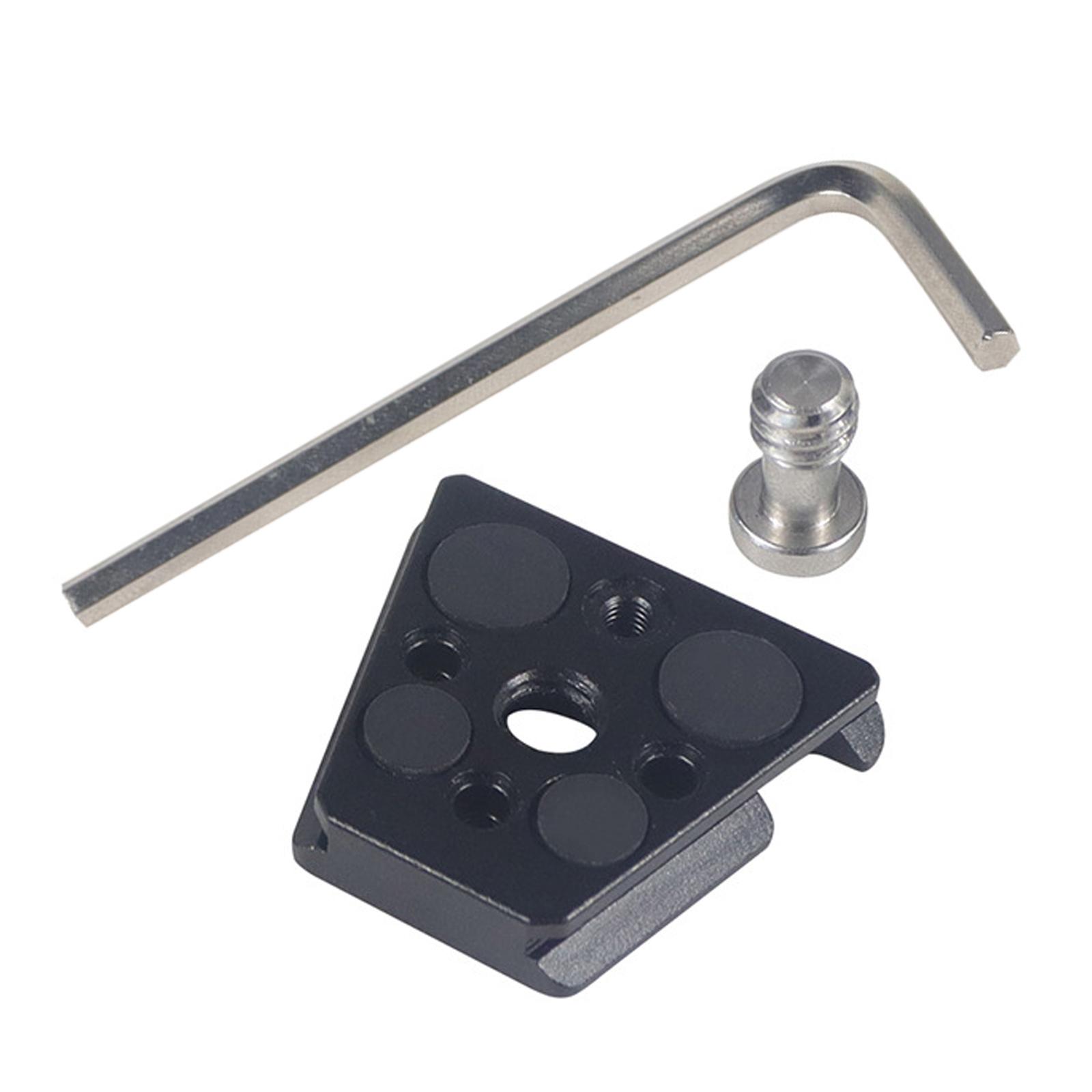 Bothyi - Abrazadera De Liberación Rápida, Abrazadera Adaptadora De Montaje De Cámara Para Cámara Digital Dslr, Montura En Forma De V