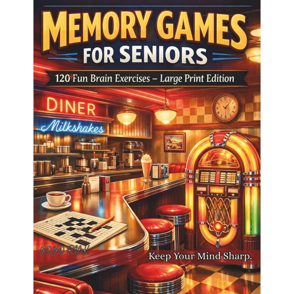 Juegos de memoria, edición de letra grande, publicación independiente