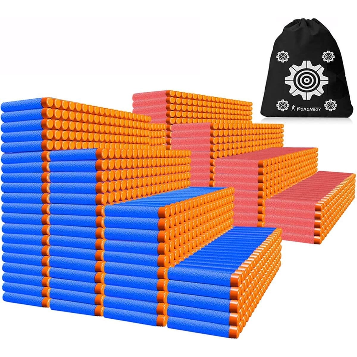 Dardos Repuesto Pokonboy 2.8in Compatibles Nerf 1000u