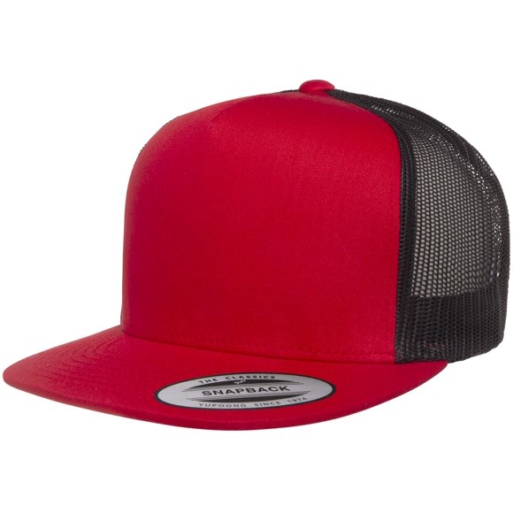 Gorra Yupoong Flexfit Classic Trucker 2 tonos con cierre snapback