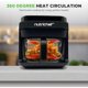 thumbnail image 3 of Freidora de Aire NutriChef 5.8L 81 Modos 1200W NCAF539TB, 3 of 3