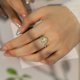 thumbnail image 4 of Anillos de Compromiso Ovalados de 4.5 Quilates para Mujer Anillo de Plata Esterlina 925 Piedra Amarilla/rosa CZ Hielo Triturado Anillo de Promesa para Ella Esposa Novia Mamá Talla 5-9, 4 of 7