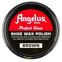 Esmalte De Cera Para Zapatos Angelus Perfect Stain Para Cuero, 90 Ml, Color Marrón